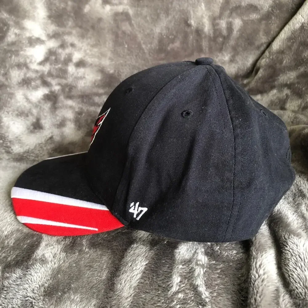 Washington Capitals Hat Youth Size 47 Brand NHL Hockey Cap Adjustable Velcro